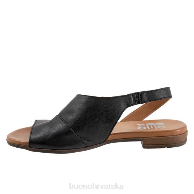 X886106 Bueno Footwear štavljenje žene crno stanovima