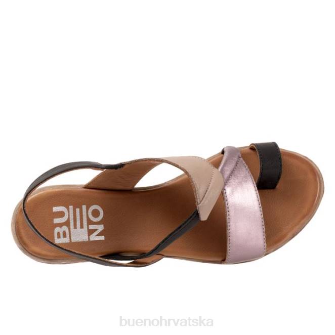 X886108 Bueno Footwear yuki žene crni multi stanovima