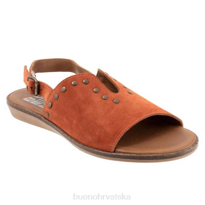 X886110 Bueno Footwear dakša žene crveni antilop stanovima