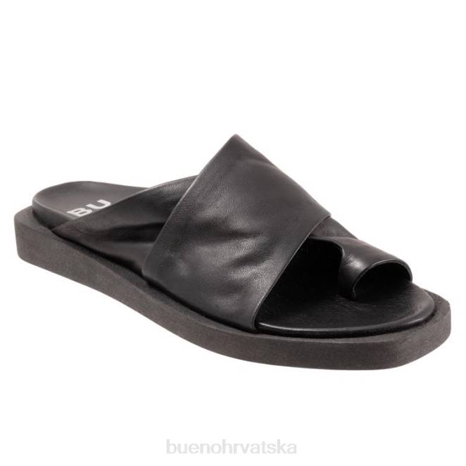 X886126 Bueno Footwear jerika žene crno stanovima