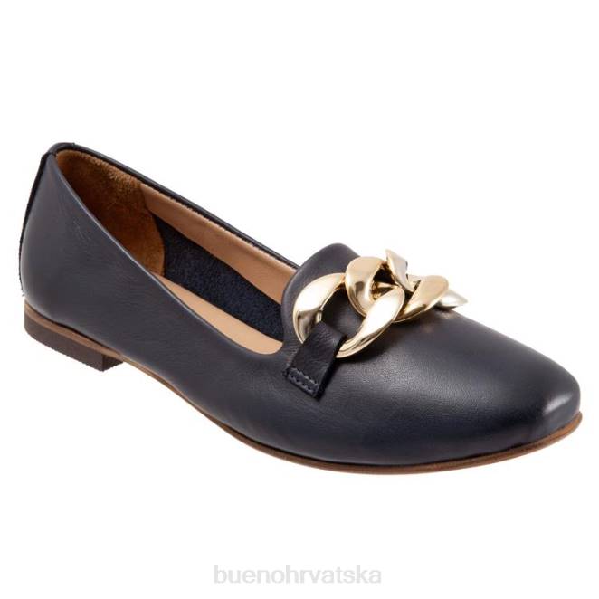 X886131 Bueno Footwear zapanjen žene mornarica stanovima