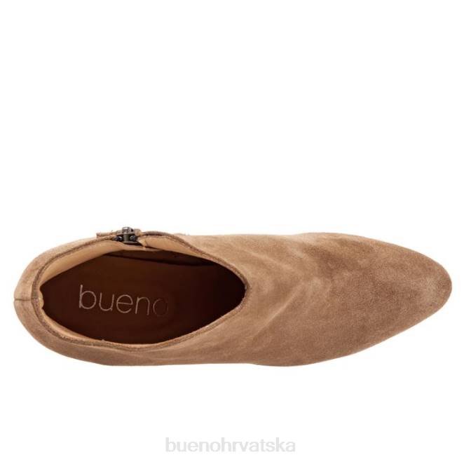 X88617 Bueno Footwear sophie žene antilop od duhana čizme