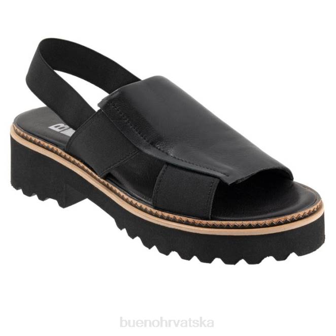 X886210 Bueno Footwear Amy žene crno stanovima