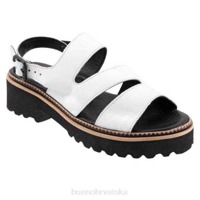 X886212 Bueno Footwear aura žene bijela stanovima