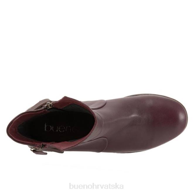 X88622 Bueno Footwear padati žene merlot čizme