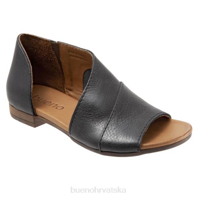 X886243 Bueno Footwear kožar žene crno stanovima