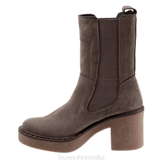 X88626 Bueno Footwear srce žene sivi nubuk čizme