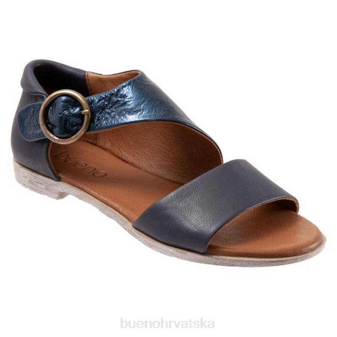 X886260 Bueno Footwear yvonne žene mornarica mornarsko metalik stanovima