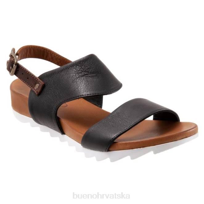 X886350 Bueno Footwear fara žene crno sandale