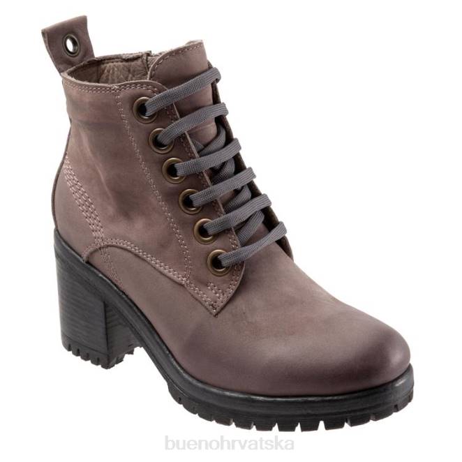 X88641 Bueno Footwear feliks žene sivi nubuk čizme