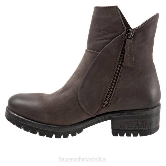X88646 Bueno Footwear krivotvoriti žene sivi nubuk čizme