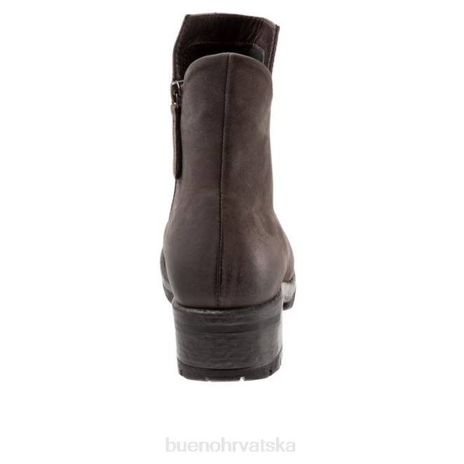 X88646 Bueno Footwear krivotvoriti žene sivi nubuk čizme
