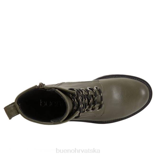 X8865 Bueno Footwear odrediti žene zeleni kaki čizme
