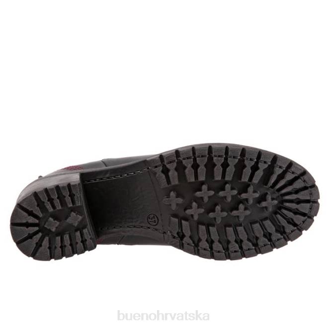 X88653 Bueno Footwear let žene crni bordoški čizme