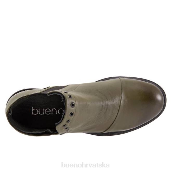 X88654 Bueno Footwear mya žene zeleni kaki čizme