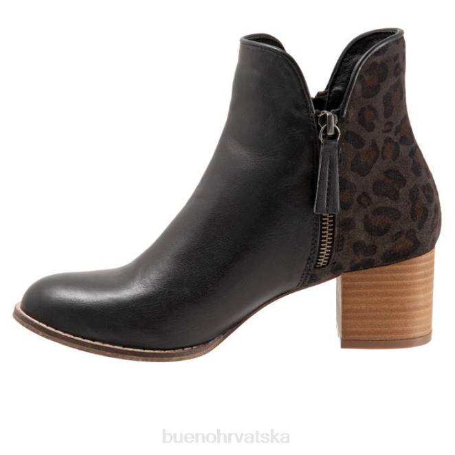 X8866 Bueno Footwear jenna žene crni leopard čizme