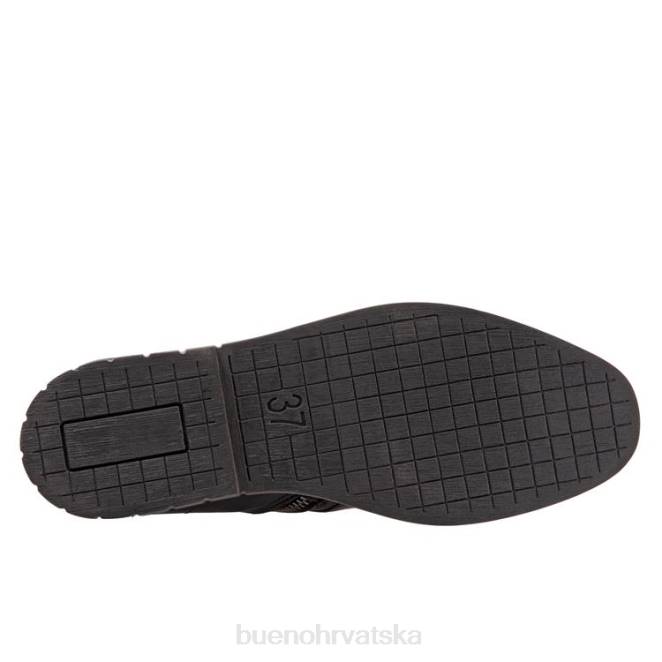 X88660 Bueno Footwear maslina žene crno čizme