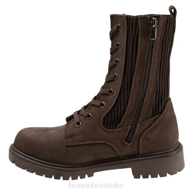 X88663 Bueno Footwear stela žene smeđi nubuk čizme