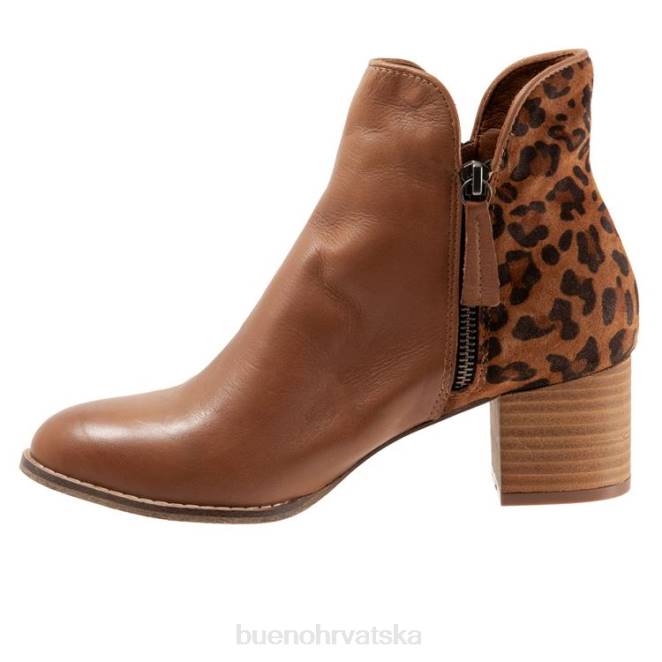 X8867 Bueno Footwear jenna žene leopard od oraha čizme