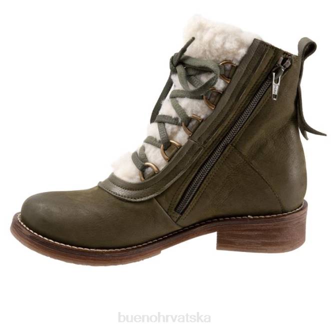 X88677 Bueno Footwear medvjedić žene kaki nubuk čizme
