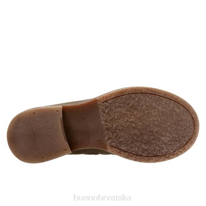 X88677 Bueno Footwear medvjedić žene kaki nubuk čizme