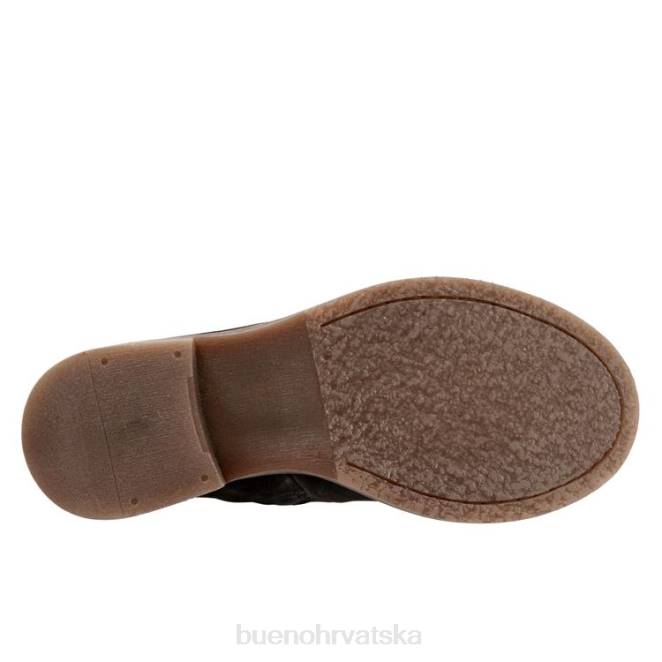 X88678 Bueno Footwear medvjedić žene crni nubuk čizme