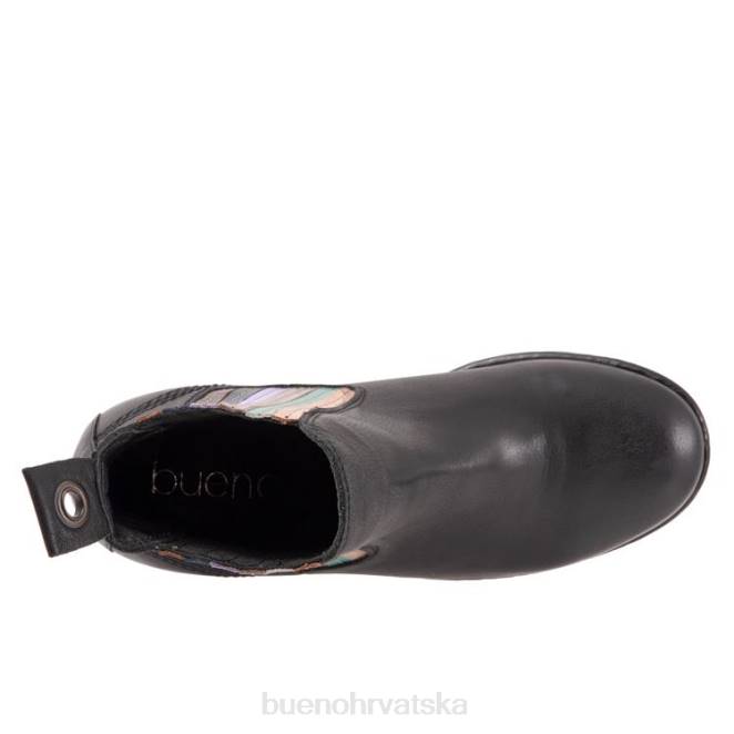 X88682 Bueno Footwear Florida žene crni metalik multi čizme