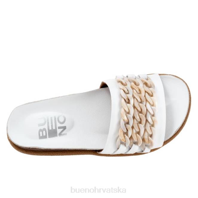 X88694 Bueno Footwear emelia žene bijela stanovima