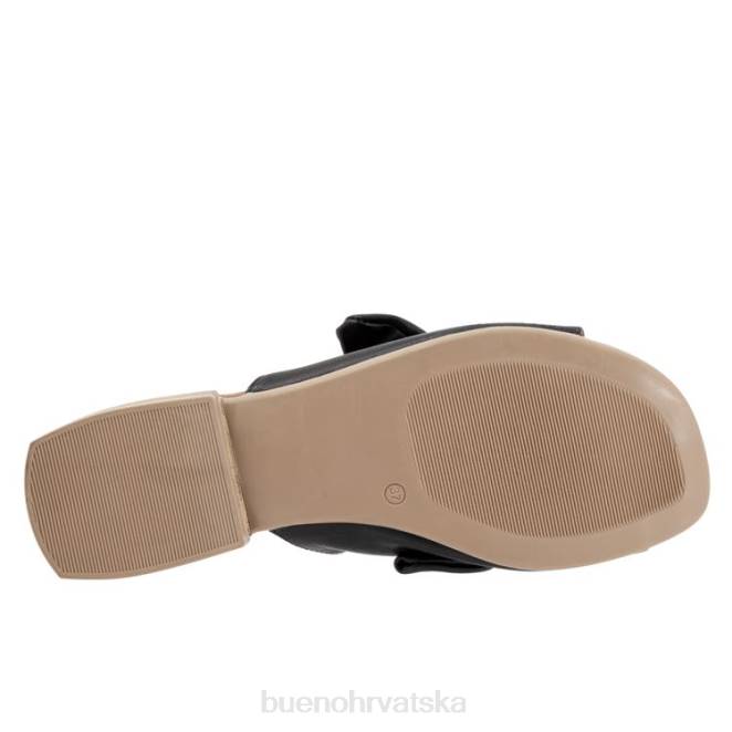 X88696 Bueno Footwear Audrey žene crno stanovima