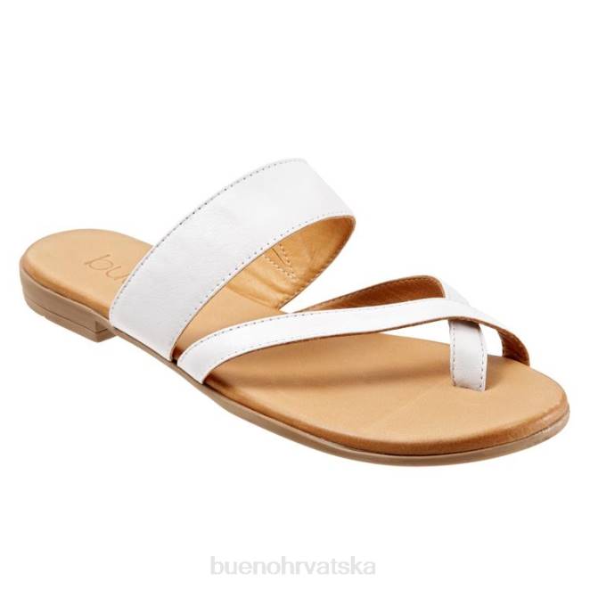 X886360 Bueno Footwear Jackson žene bijela sandale