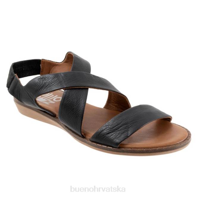 X886118 Bueno Footwear zora žene crno stanovima