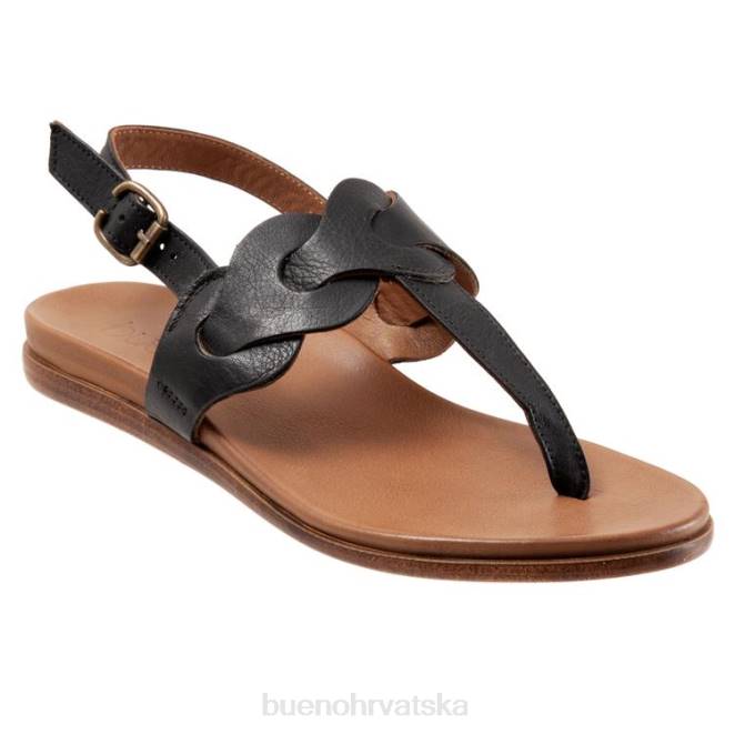 X886170 Bueno Footwear Whitney žene crno stanovima