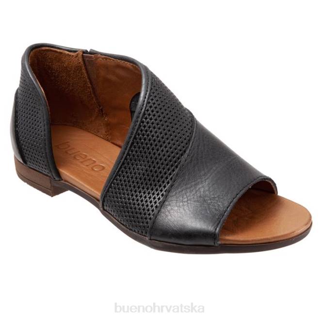 X886196 Bueno Footwear tahiti žene crno stanovima