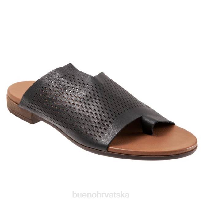 X886246 Bueno Footwear tulla perf žene crno stanovima