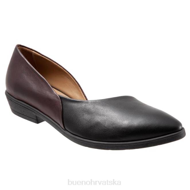 X886267 Bueno Footwear opal žene crni merlot stanovima