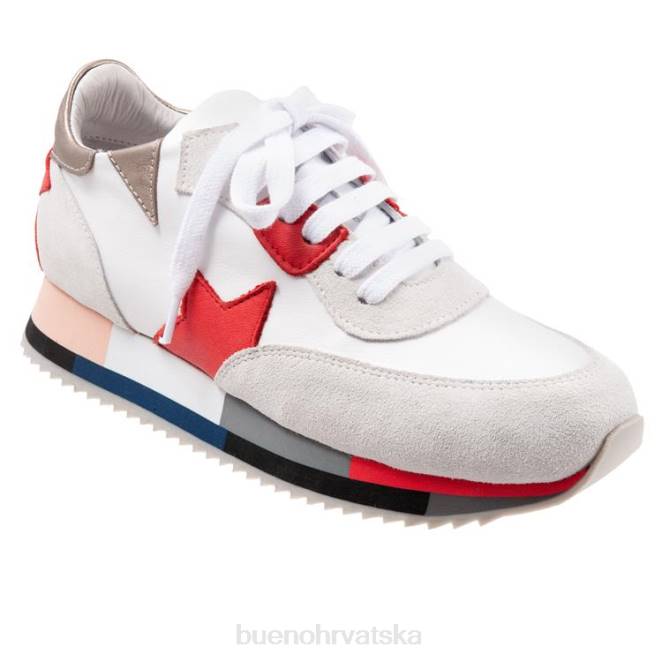 X886411 Bueno Footwear petro žene Crvena tenisice